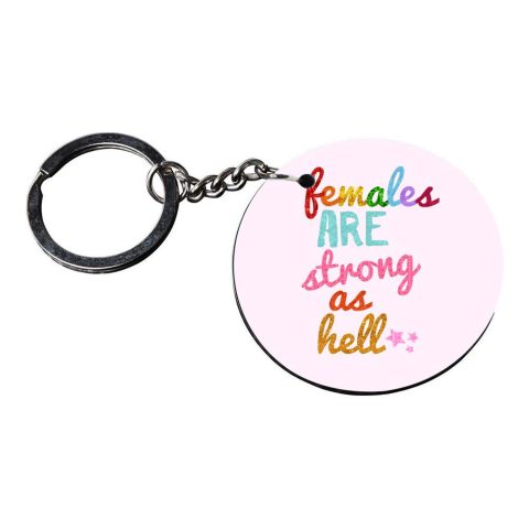 Crafty Worth | keychain for stylish | s keychain for boys customized keychain with photo Printed Wooden Keychain| Circle Shape Set of 2 keyrings 2×2 inch - alternate view