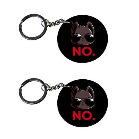 Crafty Worth | funny key chains | keychain for doctors stethoscope customized keychain with photo Printed Wooden Keychain| Circle Shape Set of 2 keyrings 2×2 inch
