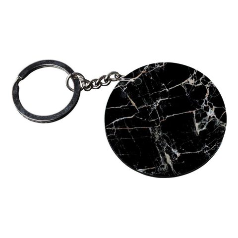 Crafty Worth | black and white | keychain for zest customized keychain with photo Printed Wooden Keychain| Circle Shape Set of 2 keyrings 2×2 inch - alternate view