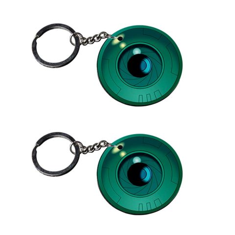 Crafty Worth | quotes keychain for love | keychain flint fire starter Printed Wooden Keychains | Circle Shape Set of 2 keyrings 2×2 inch