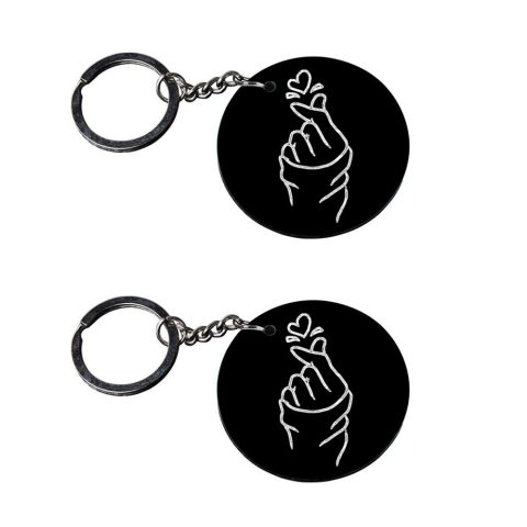 Crafty Worth | snap it black and white | keychain bike customized keychain with photo Printed Wooden Keychain| Circle Shape Set of 2 keyrings 2×2 inch