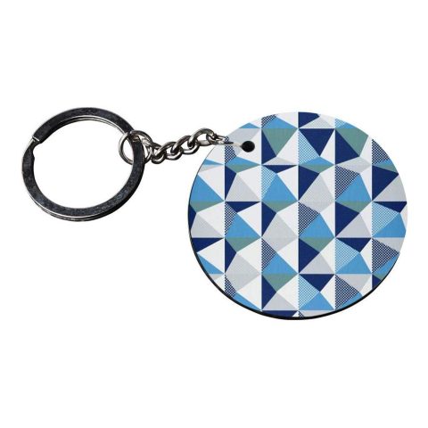 Crafty Worth | keychain for girls | keychain accessories customized keychain with photo Printed Wooden Keychain| Circle Shape Set of 2 keyrings 2×2 inch - alternate view