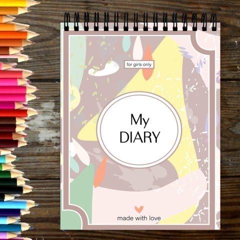 Crafty Worth Sketch Book my diary sketch book for sketching Thick Sheets A4 Size,100 Sheets/200 Pages - alternate view