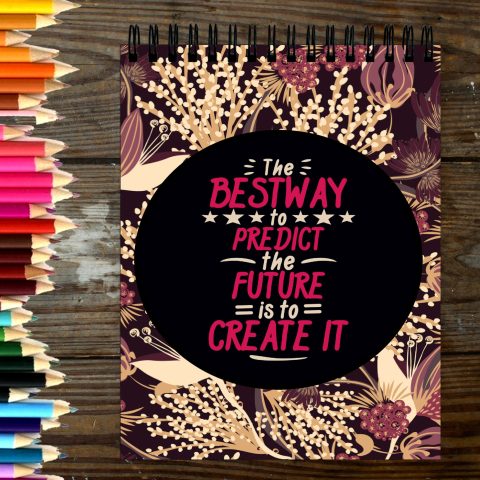 Crafty Worth Sketch Book the bestway to predict sketch book for artists a4 Thick Sheets A4 Size,100 Sheets/200 Pages - alternate view