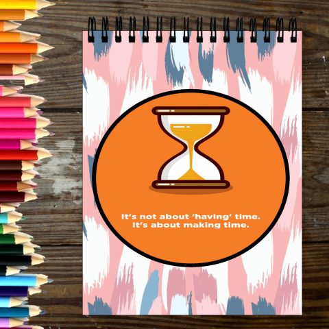 Crafty Worth Sketch Book its not about having sketch book for artists a4 Thick Sheets A4 Size,100 Sheets/200 Pages - alternate view