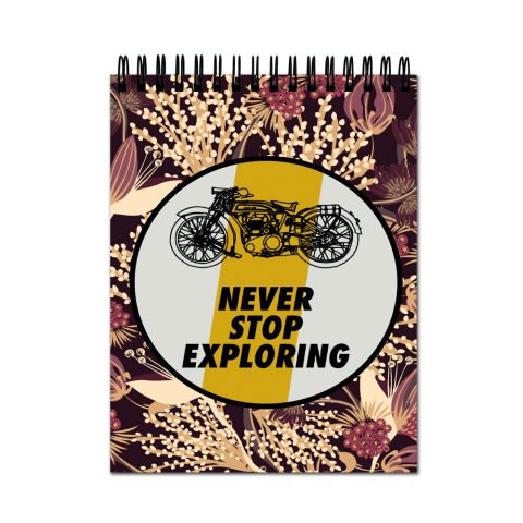 Crafty Worth Sketch Book never stop exploring sketch book for sketching Thick Sheets A4 Size,100 Sheets/200 Pages