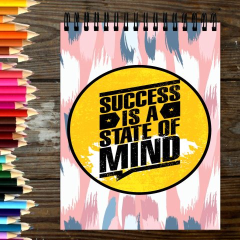 Crafty Worth Sketch Book success is a sketch book A4 Thick Sheets A4 Size,100 Sheets/200 Pages - alternate view