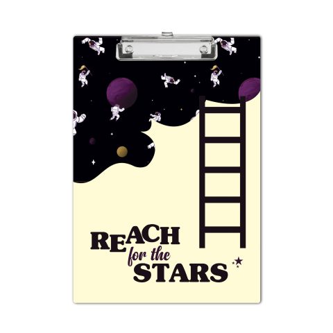Crafty Worth | Exam Pad with Clip | Boards | Writing Pad | Clipboard | Wooden | clip board for girls| clip board for Boys | Stainless Clip | clip board a4 size