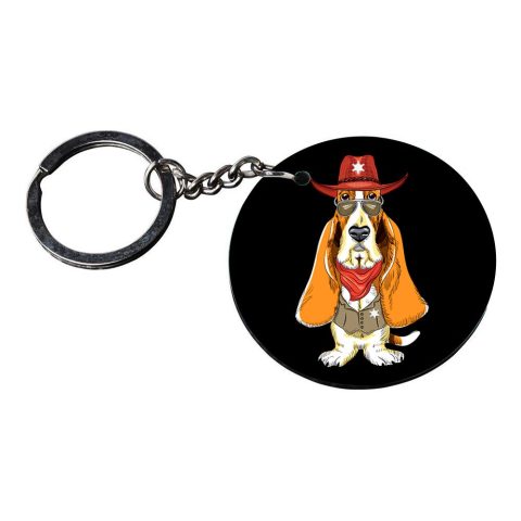 Crafty Worth | watch dogs 2 keychain | keychain for bike customized keychain with photo Printed Wooden Keychain| Circle Shape Set of 2 keyrings 2×2 inch - alternate view