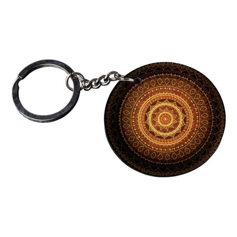 Crafty Worth | quotes keychain for bike | keychain audi customized keychain with photo Printed Wooden Keychain| Circle Shape Set of 2 keyrings 2×2 inch - alternate view