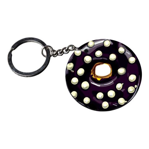 Crafty Worth | drive safe quotes keychain | c keychain customized keychain with photo Printed Wooden Keychain| Circle Shape Set of 2 keyrings 2×2 inch - alternate view