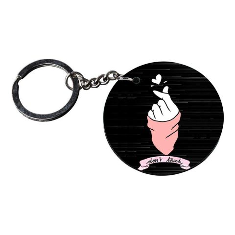 Crafty Worth | snap it | keychain ganesha Printed Wooden Keychains | Circle Shape Set of 2 keyrings 2×2 inch - alternate view