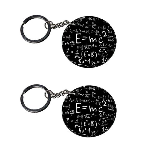 Crafty Worth | back to school keychain | keychain purse Printed Wooden Keychains | Circle Shape Set of 2 keyrings 2×2 inch