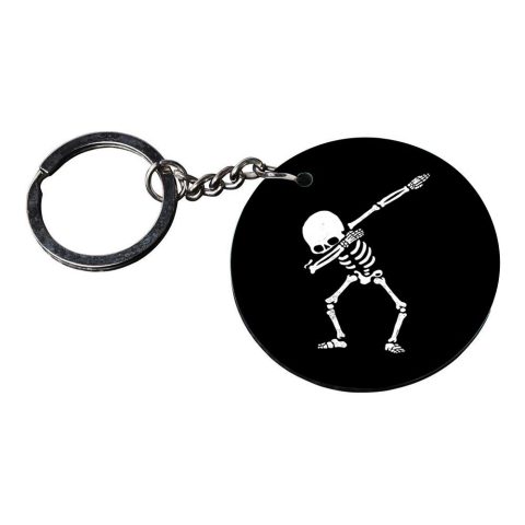 Crafty Worth | panda keychains for boys | keychain with photo Printed Wooden Keychains | Circle Shape Set of 2 keyrings 2×2 inch - alternate view