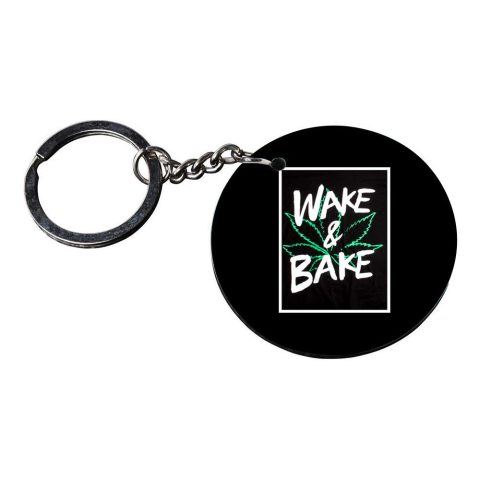 Crafty Worth | kwid keychain | s keychains stylish Printed Wooden Keychains | Circle Shape Set of 2 keyrings 2×2 inch - alternate view