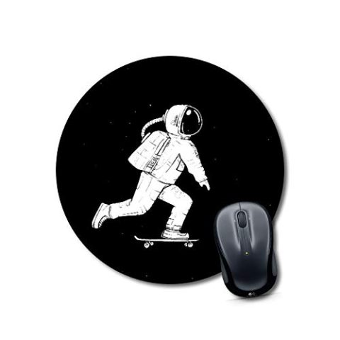 Crafty Worth mouse pad of for gaming astronaut Mouse pad Round Mouse Pad for Laptop/pc (9X9 Inches)