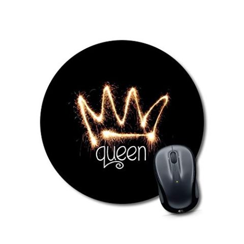 Crafty Worth mouse pad rgb xxl Mouse pad for girls under 50 Round Mouse Pad for Laptop/pc (9X9 Inches)