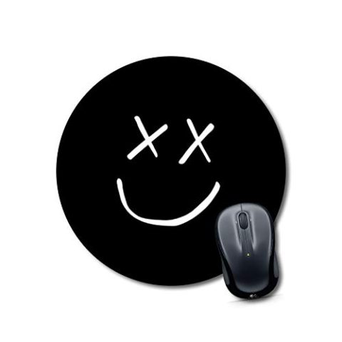 Crafty Worth mouse pad virat kohli X X smily marshmallow Mouse pad Round Mouse Pad for Laptop/pc (9X9 Inches)