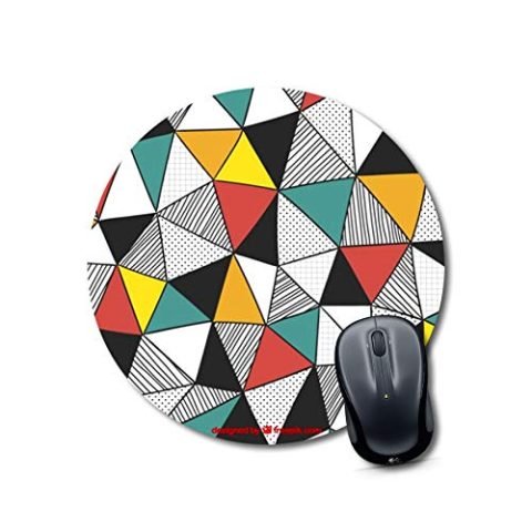Crafty Worth l mouse pad gaming texture Mouse pad Round Mouse Pad for Laptop/pc (9X9 Inches)
