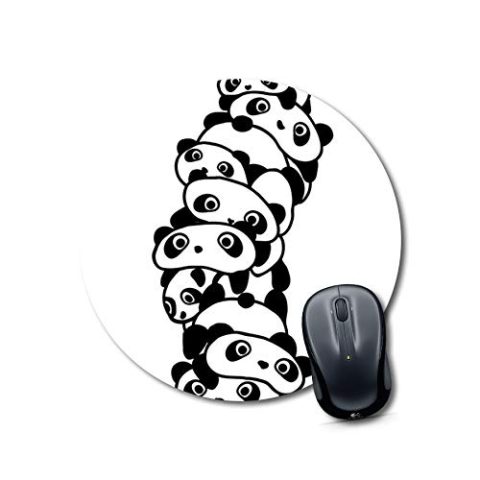 Crafty Worth mouse pad under 50 hand Mouse pads for girls Round Mouse Pad for Laptop/pc (9X9 Inches)