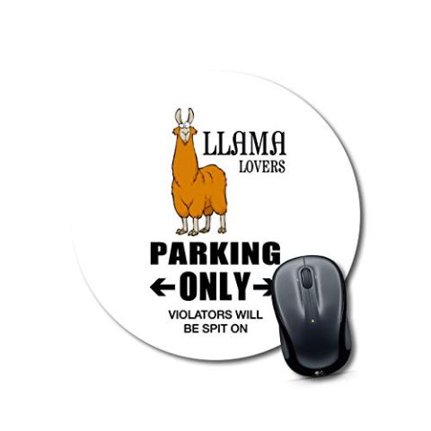 Crafty Worth mouse pad for dad Mouse pad for girlfriend Round Mouse Pad for Laptop/pc (9X9 Inches) - alternate view