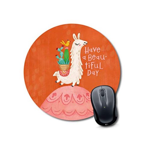 Crafty Worth mouse pad for round laptop Mouse pad for girls under 100 Round Mouse Pad for Laptop/pc (9X9 Inches) - alternate view