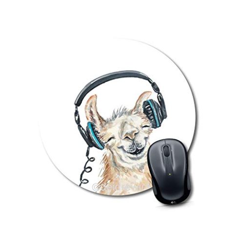 Crafty Worth mousepad for laptop for girls Mouse pad for girls under 50 Round Mouse Pad for Laptop/pc (9X9 Inches)