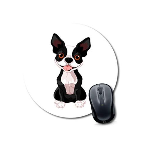 Crafty Worth mouse pad for magic mouse 2 dog hook Mouse pad Round Mouse Pad for Laptop/pc (9X9 Inches)