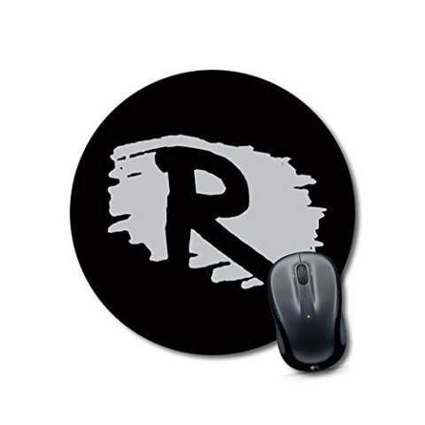 Crafty Worth mouse pad for gamers Alphabet R Mouse pad Round Mouse Pad for Laptop/pc (9X9 Inches)