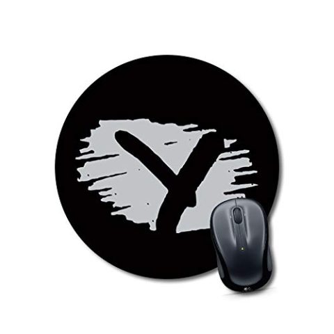 Crafty Worth mouse pad for intex Alphabet Y Mouse pad Round Mouse Pad for Laptop/pc (9X9 Inches)