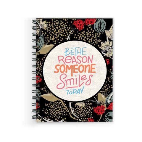 Crafty Worth Be the Reason , Wire Bound Spiral Printed unruled note books Pages :160 (Size :A5)