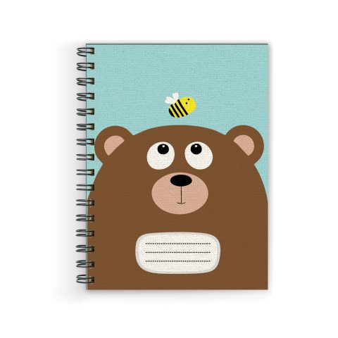 Crafty Worth mouse Wire Bound Spiral Printed unruled diary for drawing Pages :160 (Size :A5)