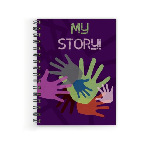 Crafty Worth My story Wire Bound Spiral Printed unruled diary for cooking Pages :160 (Size :A5)