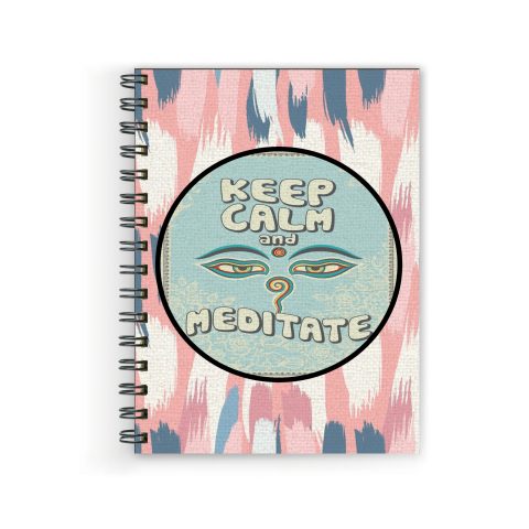 Crafty Worth keep claim Wire Bound Spiral Printed unruled diary for introverts Pages :160 (Size :A5)