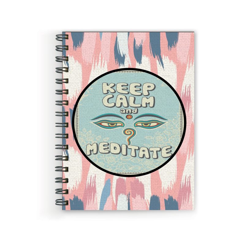 Crafty Worth keep claim , Wire Bound Spiral Printed unruled notebook maths ruled Pages :160 (Size :A5)