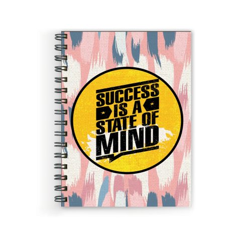 Crafty Worth success is a Wire Bound Spiral Printed unruled diary for letters p Pages :160 (Size :A5)