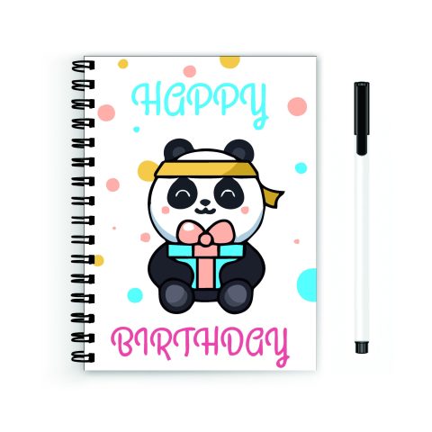 Crafty Worth Reusable Wiro Spiral Unruled Notebook Diary Journal Kindness Blank Pages – A5 (Size 5.5×8)